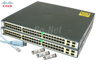 PoE 3750G Gigabit Used Cisco Routers And Switches WS-C3750G-48PS-S Layer 3 48 Ports